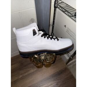 Puma Rebound Joy Men's Casual Sneaker White / Black 374765 21 Size 11 No Lid